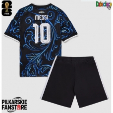Tanie Strój piłkarski Argentyna Lionel Messi #10 Koszulka Wyjazdowej dla dziecięce MŚ 2026 Krótkie Rękawy (+ szorty)